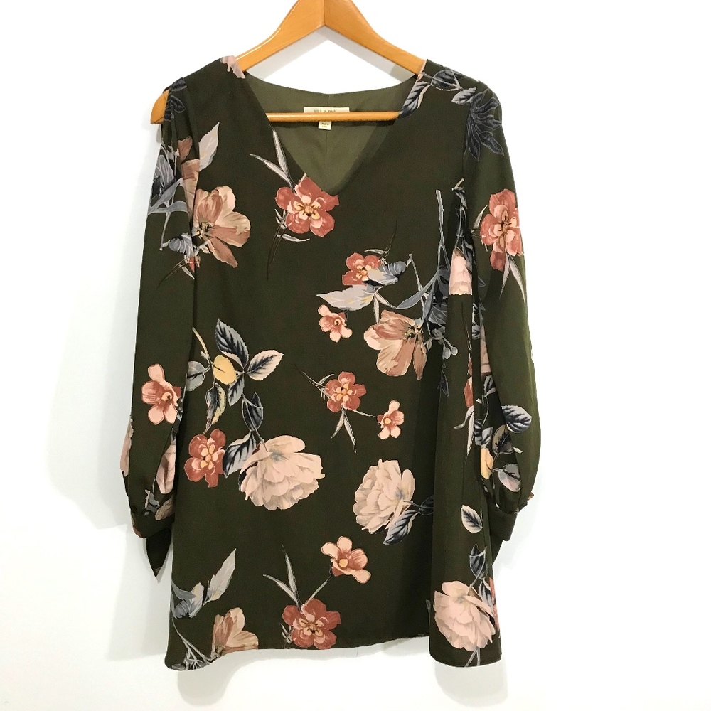 Midori Floral Shift Dress - Picture 5 of 8